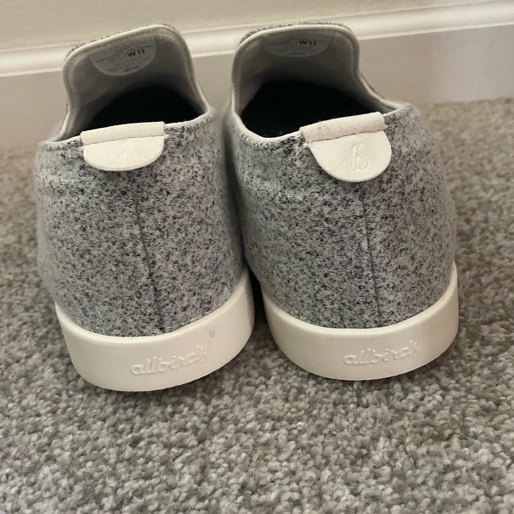 Allbirds size 11 women’s Dapple Gray with cream sole wool lounger - Picture 6 of 7